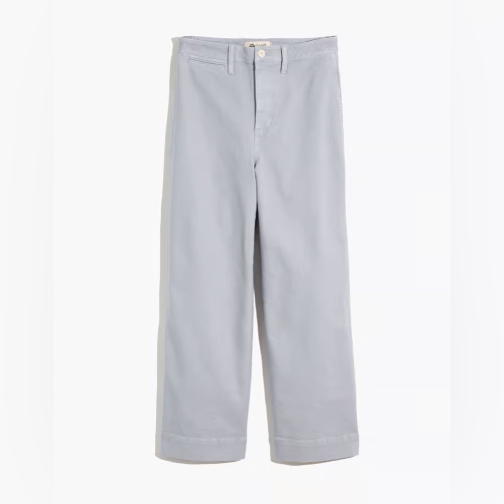 Madewell Slim Emmett Wide Leg Crop